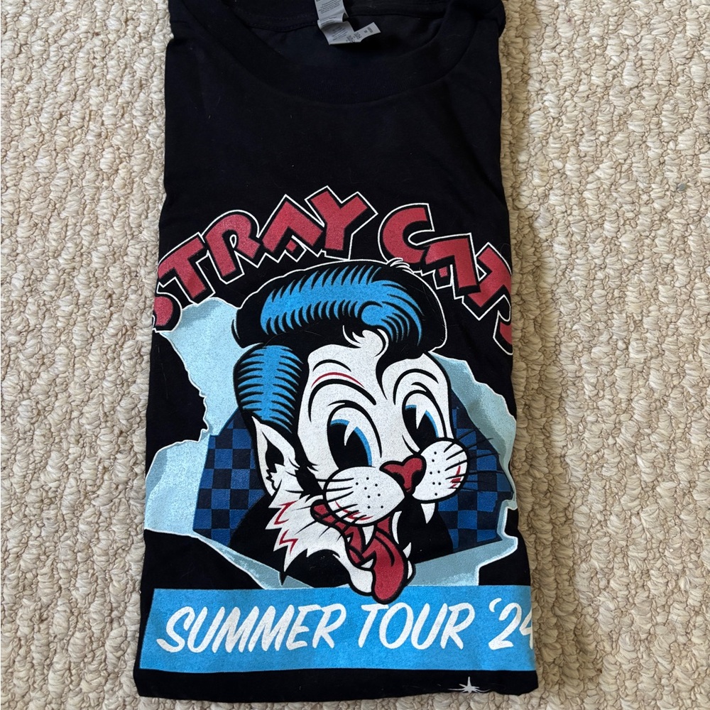 Stray Cats Summer Tour '24 Graphic Tee (new-never worn) - Picture 3 of 4